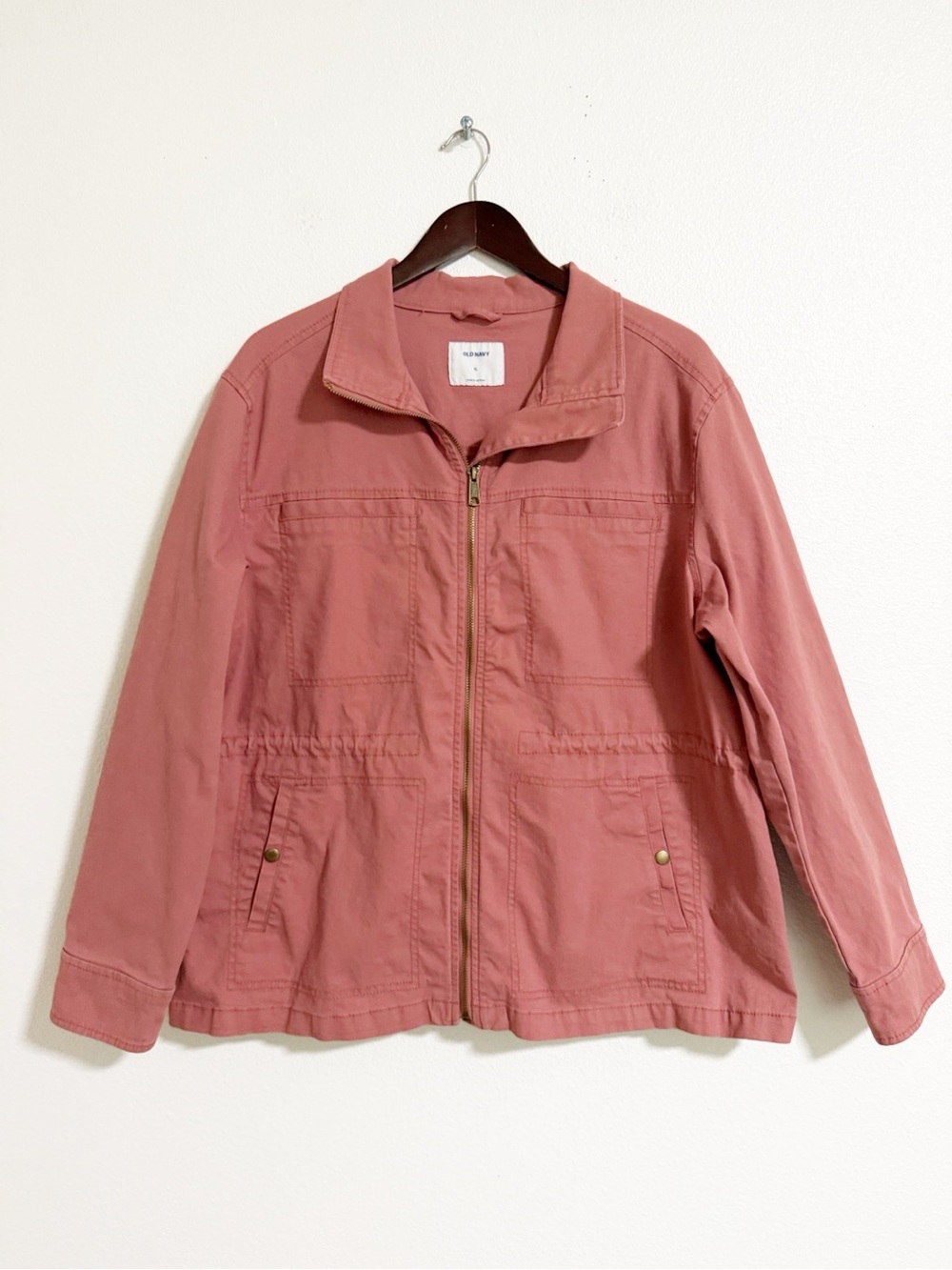 Old Navy Twill Cotton Utility Jacket